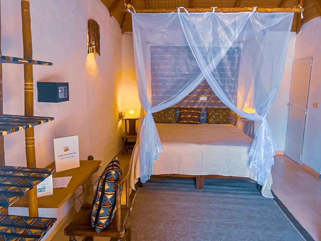Keur Papaye Vila Dinouar Exterior foto